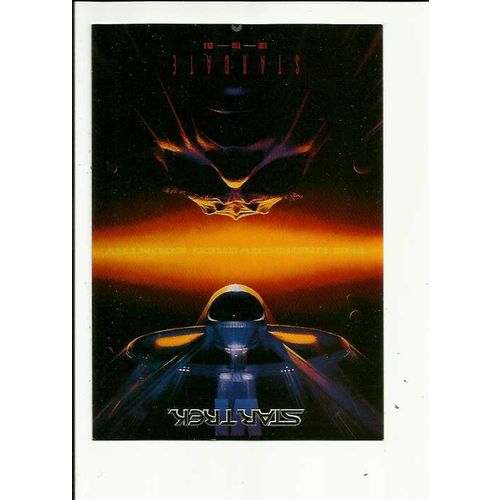 STAR TREK VI THE UNDISCOVERED COUNTRY Poster Art Postcard by Film Freak (FA 330)