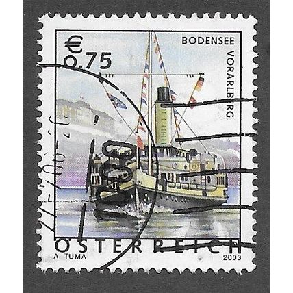 AUT 2002 75c ' TOURISM' FINE USED (EBID73-190)