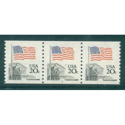 1895a 20c U.S. Flag Very Fine MNH SG PNC 8/3 P0165