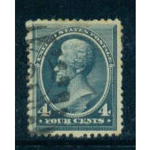 Used 211 4c Andrew Jackson Very Fine C0075