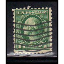 Used 462 1c George Washington Barely Clears K4340