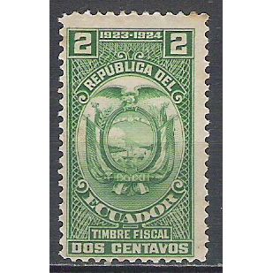 Ecuador ( Equateur ) N° fiscaux postaux 216 YVERT OBLITERE ( USED )