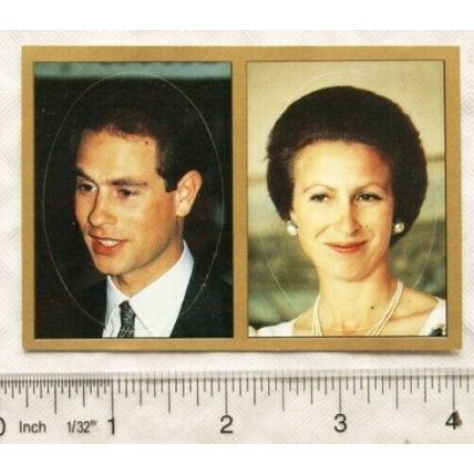 1991 Panini sticker Royal Family No. 209