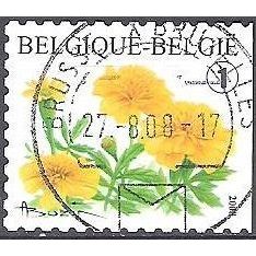 Belgique 2008 COB 3785A O Cote (2016) 1.60 € Fleur Tagetes Patula Cachet rond