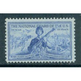 1017 3c National Guard Fine MNH MA0109