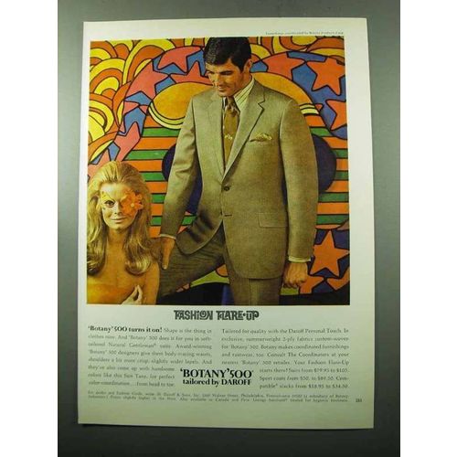 1969 Botany 500 Sun Tanz Suit Ad - Fashion Flare-Up