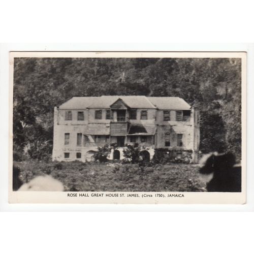 Rose Hall Great House St James Jamaica RP Postcard
