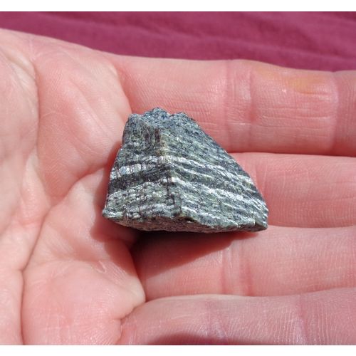 I Chrysotile Serpentine Raw Green Tiger Eye Stone Gemstone Metaphysical