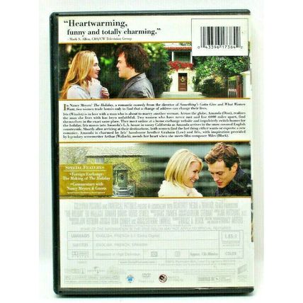 The Holiday DVD, 2007 Cameron Diaz Kate Winslet (L21)