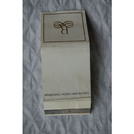 Matchbook cover Renaissance Hotels and Resorts