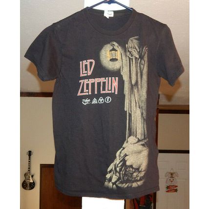 Led Zeppelin Hermit ZOSO T Shirt 90s Classic Rock Size Small