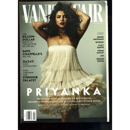 Vanity Fair Magazine FEB 2022 PRIYANKA COVER SHAKING UP HOLLYWOOD H.JACKMAN NEW