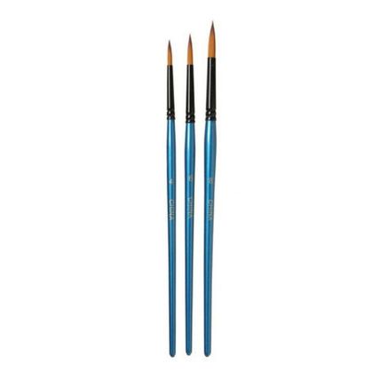 Studio 71 Art Brush Set Short Handle Size 4 6 8 Round