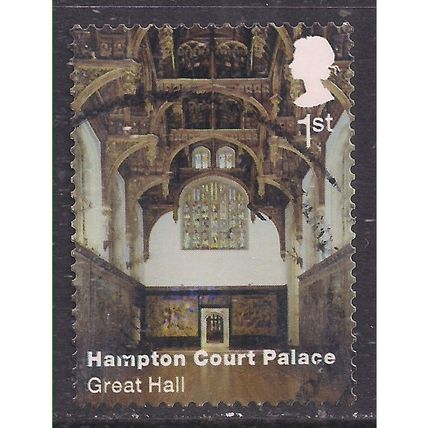 GB 2018 QE2 1st Hampton Court Palace Great Hall Self Adhes used SG 4116 ( D238 )