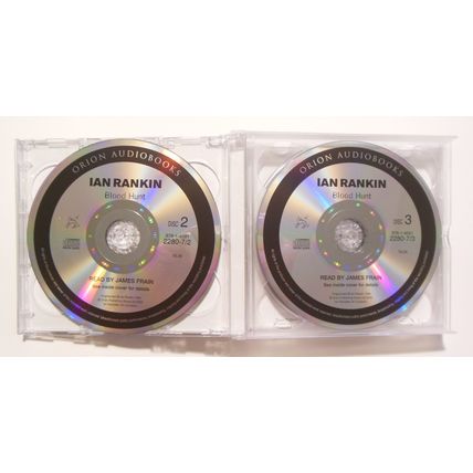 Ian Rankin Audio CD Bundle Blood Hunt and Knots & Crosses