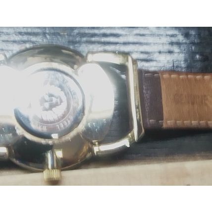 Anne Klein 10/9926 Genuine Leather Quartz Analog Watch