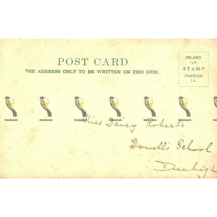 Dane John, Canterbury, Kent, Rare Stengel Undivided Postcard, 1900s