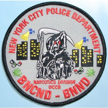 New York, NY Police Dept Narcotics Division. PP41.