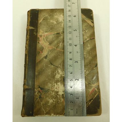 Antique Leather Book Walter Scott Waverley Woodstock 1832 Vol 1 Waverley XL