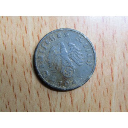 1940a 5 Pfennig Germany Third Reich Coin