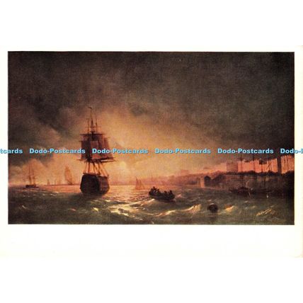 D024240 I. K. Aivazovskij. Izobraziteljnoe Iskusstvo. Vid na Odessu. 1973