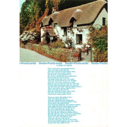 D102329 A Bird in Hand. Lee. Old Maid Cottage. F. Frith. Vistachrome Natural Col