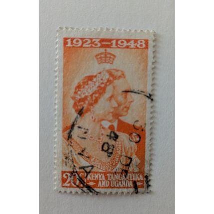 Postage Stamp - 1948 Kenya, Tanganyika And Uganda, Royal Wedding