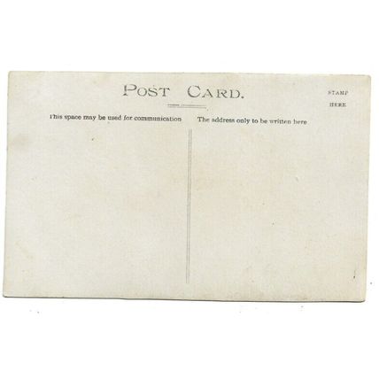 Husband And Wife, Social History, RP Postcard.