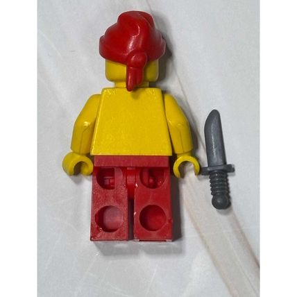 LEGO Pirate Minifigure Red/White Stripes Shirt Red Bandana pi046 6267 6255