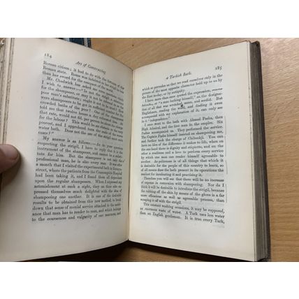 RARE* 1865 1ST ED "MANUAL OF THE TURKISH BATH" SIR JOHN FIFE ANTIQUE BOOK (P4)