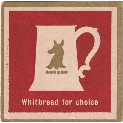 BEER MAT - WHITBREAD BREWERY - BREWMASTER - (Cat 147) - (1968)