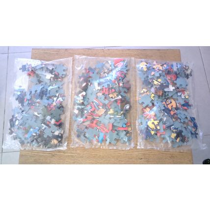 SPIDER-MAN Jigsaw Puzzles (4 x 100 Piece- SEE NOTES) Ravensburger (2017)