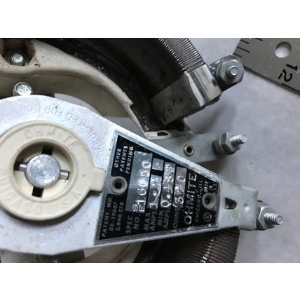 new Ohmite SE16650 320 OHM 1.2A Rheostat,Ohmite 16650 ,320,ES