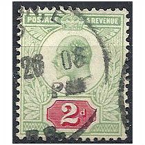 1902 SG225 2d Yellow-Green & Carmine Fine Used. .