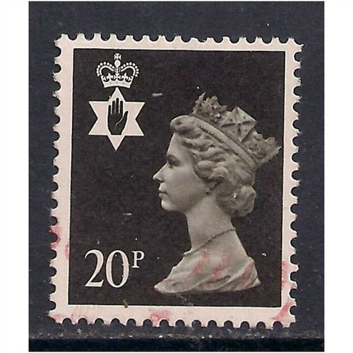 Northern Ireland GB 1989 20p Brownish Black Machin SG N1 51.(K133 )