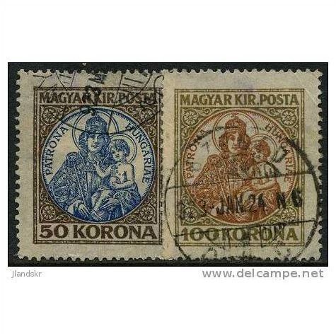 1921 Michel 322/323 - fine used (o)