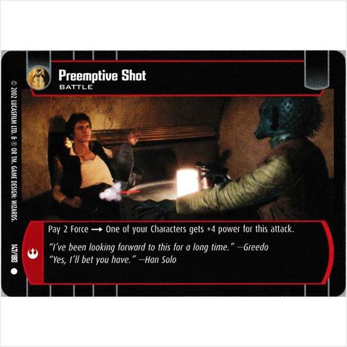 Star Wars TCG A New Hope - #147/180 - Preemptive Shot