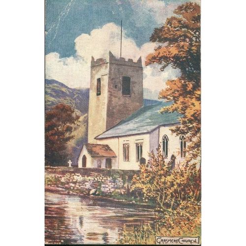 Vintage 'Cynicus' PC - Grasmere Church, Cumbria