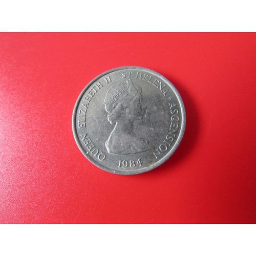 1984 ELIZABETH II ST HELENA & ASCENSION FIVE PENCE FREE POST. AAU