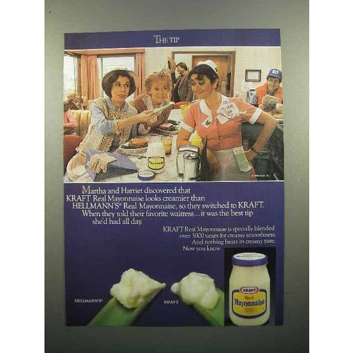 1983 Kraft Mayonnaise Ad - The Tip