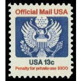O129 13c Eagle Fine MNH G0617