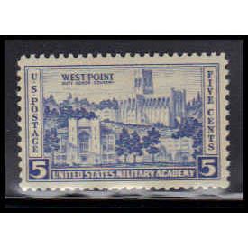 789 5c West Point Fine MNH O7218
