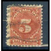 Used J64 5c Postage Due Average Plus WA1252