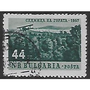 Mi 1038: 44 st. blackish blue-green Reafforestation Campaign, comb perf. 13