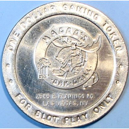 Magoo's Bar & Grill. $1 Casino Route Token. Las Vegas, NV. U45.