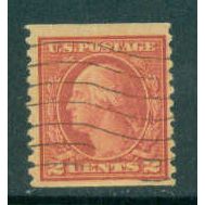 Used 492 2c George Washington Fine A10205
