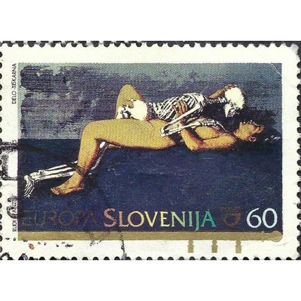 SLOVENIA, Europa, Peace & Freedom, black 1995, 60tolar