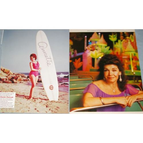 ANNETTE FUNICELLO Clippings (1964-recent) + American Bandstand Trading Card