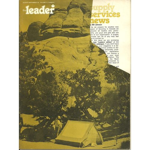 Scouts Canada Leader Magazine August-Sept 1980 V11 #1 Pacific Expedition