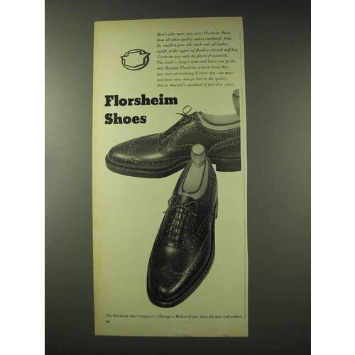 1948 Florsheim Ad - Shoes